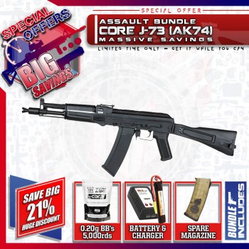 ASSAULT BUNDLE: Specna Arms Core J-73 (AK74)